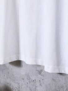 SHEIN Camiseta térmica com camada de base elástica de malha casual para meninos pré-adolescentes