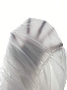 SHEIN SXY Off Shoulder Ruched Bodycon Dress - White - View 7