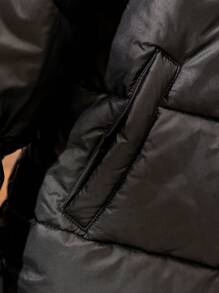 SHEIN Quần áo mùa đông cho trẻ em Tween Boy chần bông Tween Boy có thể kết hợp với áo len bé trai Áo hoodie bé trai Áo sơ mi Giáng sinh Áo sơ mi Halloween Áo cánh đen Áo cánh mùa thu Áo cánh dài tay Áo len cardigan dài Áo len cardigan nâu Quần chạy bộ cho bé trai - màu đen - Xem 7