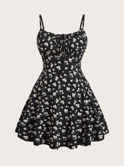 SHEIN EZwear Plus Size Summer Sexy Black Knit Bodycon Mini Dress With Spaghetti Shoulder Straps,Beach Dress Sundress,Holiday Outfits Boho