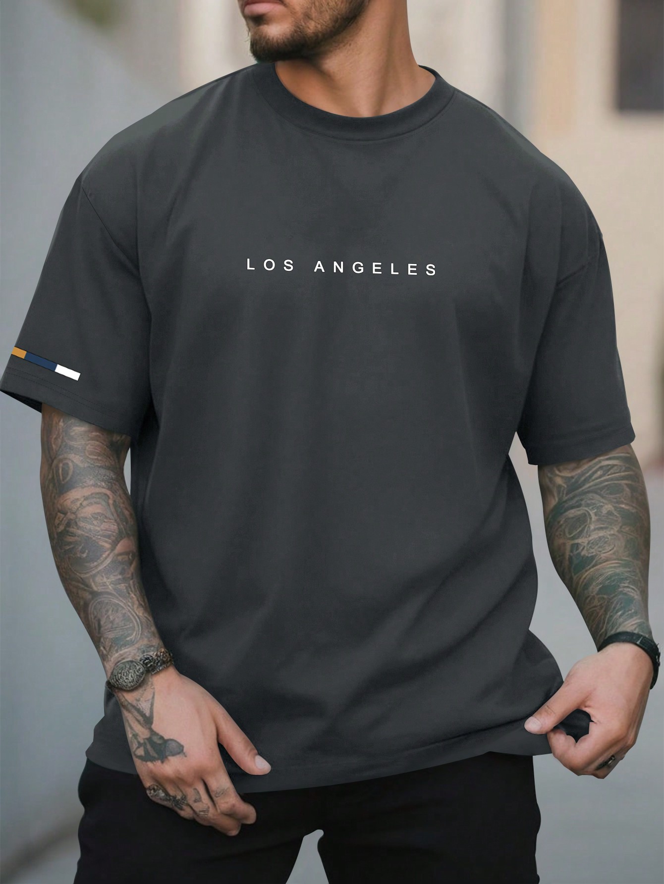 Letter print T-shirt