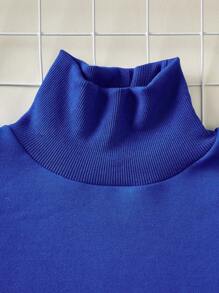 2 件青少年休闲字母印花运动衫和裤子套装 - 彩色 - 查看 4