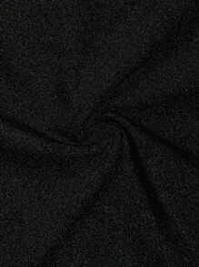 Slaydiva Jeggings de punto de unicolor con bolsillos utilitarios para mujer talla grande - Negro - Ver 8