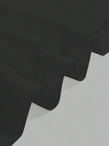 Slaydiva 女士休闲可爱猫咪图案 V 领无袖修身夏季连衣裙 - 黑色 - 查看 4