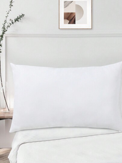 1pc Bedding Throw Kussen Insert, Ho hold ative Pillow, Breathable, Com table, Fluffy Cushion, Pressure Relax Bedroom, Couch, Guest Room, Dormitory, All Size Bed Twin, Full, King, Queen view 8