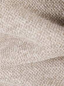 Manfinity Mode Men's Autumn/Winter Long Sleeve Cable Pattern Zip-Up Casual Knit Cardigan Fur , Fall