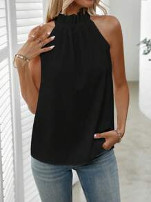 SHEIN Clasi 女士背心和吊带衫 - 黑色 - 查看 6