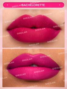 SHEGLAM Matte Allure Lipstick-Bachelorette 20 Colors Long Lasting Lipstick High Pigment Velvety Soft Lipstick Lip Combo Brand Beauty Makeup Face Paint Cosmetic For Women Girls Perfect For Winter Spring Ideal For Y2K Fancy Fashion Suitable For Birthday Gift Party Ready Best Color - Bachelorette - View 2