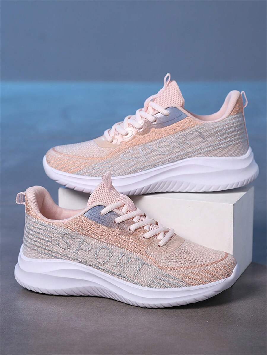 2024 Nuevos tenis de moda livianos y cómodos para niños y niñas adolescentes, zapatos casuales de campus con suela blanda y transpirable para volver a la escuela - Multicolor - Ver 1