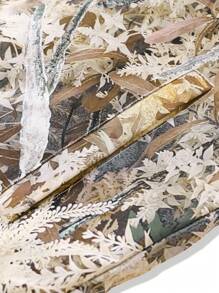 Manfinity EZcore Men's Young Street-Style Camouflage Printed Vest ,Camo Vest