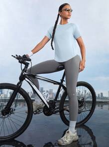 In My Nature Women Plain Simple Casual Outdoor Short Sleeve T-Shirt Hiking Women Clothes