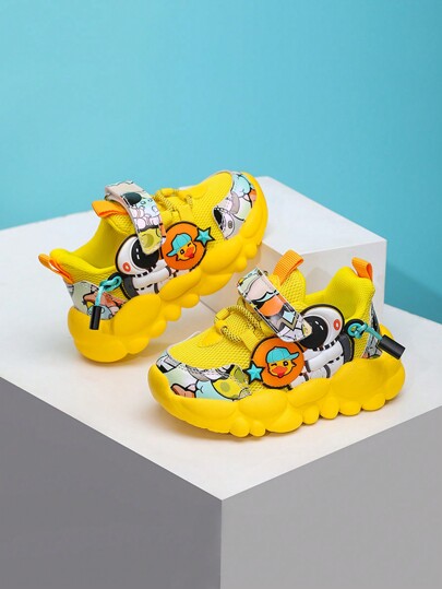 Zapatillas deportivas informales de lona cómodas, transpirables y antideslizantes de corte bajo, de moda unisex para niños