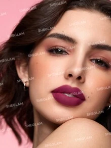 SHEGLAM Matte Allure Lipstick-Cabana 20 Colors Long Lasting Lipstick High Pigment Velvety Soft Lipstick Lip Combo Brand Beauty Makeup Face Paint Cosmetic For Women Girls Perfect For Winter Spring Ideal For Y2K Fancy Fashion Suitable For Birthday Gift Party Ready Best Color - Cabana - View 3