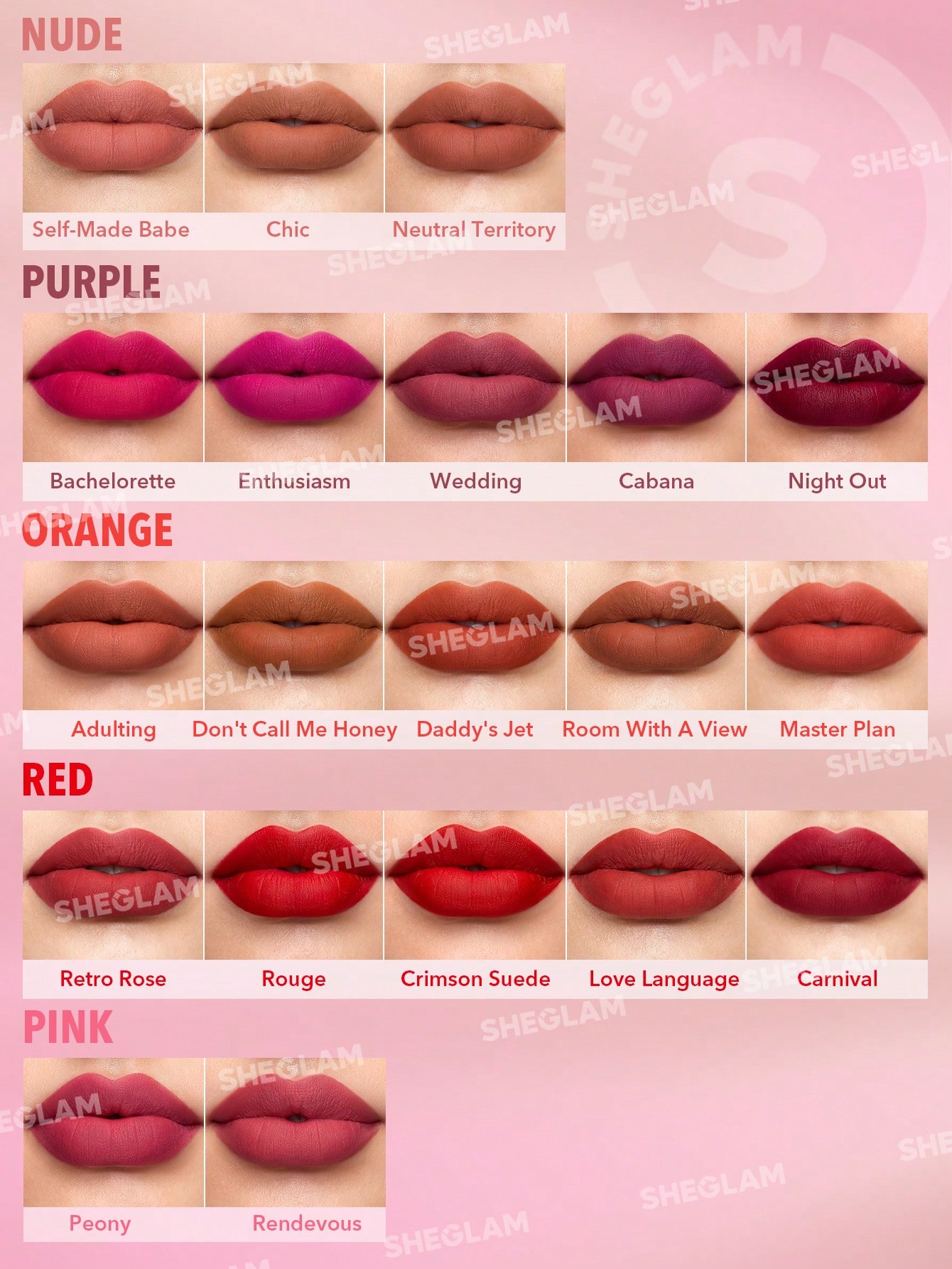 Matte Allure Lipstick - Chic 5