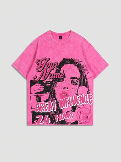 Street Life Camiseta de manga corta casual con motas de nieve para hombre, apta para primavera y verano