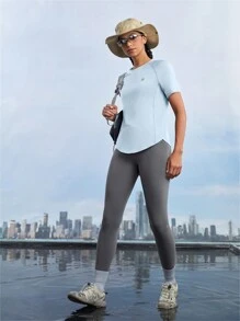 In My Nature Women Plain Simple Casual Outdoor Short Sleeve T-Shirt Hiking Women Clothes