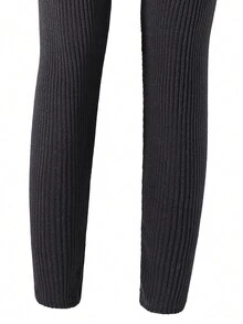 Teen Girls' Fashion Casual Holiday Plaid Shirt & Solid Color Long Sleeve Top & Pants 3pcs Outfit Set