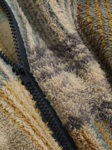 DAZY 女士复古风格印花休闲日常穿着长袖运动衫、长袖上衣 - 橄欖綠 - 查看 9