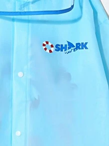 Kids/Teens Cute Printed Outdoor Hiking Waterproof Raincoat For School/Play