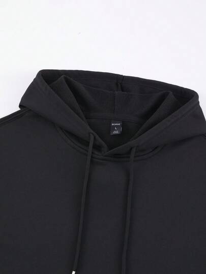 Grunge Punk Men's Retro Street Style Skeleton Graphic Print Hoodie Sweatshirt