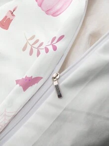 3件套多色南瓜印花合成纤维3件套 - 彩色 - 查看 9