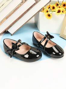 2-In-1 New Comfortable Flat Casual Shoes For Female Students & Toddler Beginners Walking Shoes - Black - View 8