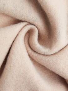 SHEIN 3 sztuki/zestaw chłopięcy ciepły jednolity kolor polarowa kamizelka, bluza z kapturem, zestaw długich spodni na jesień i zimę, odpowiedni na zewnątrz, narciarstwo