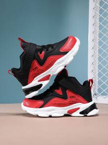 1 Pair Children's Basketball Shoes, Casual & Fashionable, Ankle Support, Lightweight & Durable, Back To School