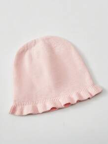 Baby Girls' Cotton Casual Elegant Lace Ruffle Hooded Sweater, Suitable For Spring/Autumn, Cute Bow Lace Knit Jumpsuit Jumpsuit For Newborn Baby Shower, 100 Days Party, 1st Birthday Party, Daily Wear, Travel