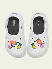 Cuccoo Women Fashionable Detachable Rhinestone Sandals School Supplies Back To School Halloween Christmas