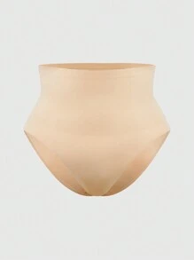 SHAPORA 加大码塑身高腰三角裤塑身裤紧身提臀收腹束腰内衣 - 杏色 - 查看 2