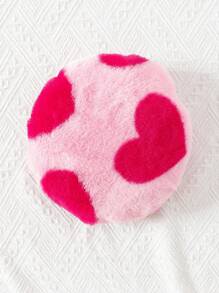 SHEIN Tween Girls' Cute Hooded Zip-Up Jacket, Casual Warm Waisted Design - Multicolor - View 5