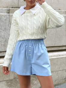 EURMUSE Masculen Short - Blue - View 6