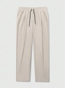 Manfinity Hypemode Pantaloni casual da uomo con coulisse, design semplice per l'uso quotidiano, Back to School