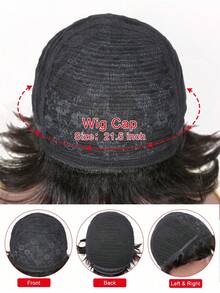 Pixie Cut Wigs Human Hair Glueless Straight Wig, Short Real Affordable Hair Replacement Wig, Cheap Daily Use Wig For Beginner Friendly Wear To Go - Natural Black - View 5
