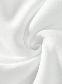 Manfinity Roghcode Men's Loose Street-Style Retro High Street Creative Liquid Messy Red Text Large Pattern White Long Sleeve Vintage Urban Hooded Sweatshirt, Men Graphic Hoodie, White Hoodie, Future Is Here Hoodie - White - View 5