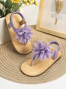 新款时尚女童平底凉鞋，儿童户外舒适防滑休闲夏季凉鞋，儿童鞋