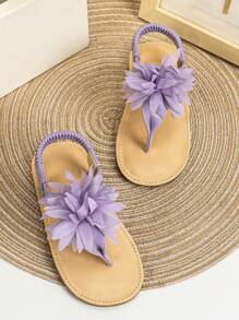 新款时尚女童平底凉鞋，儿童户外舒适防滑休闲夏季凉鞋，儿童鞋