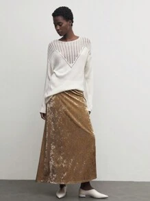 BizChic Hollow-Out Loose Knitted Casual Sweater, New Arrival Autumn