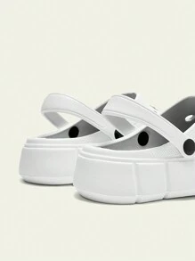 Cuccoo Women Fashionable Detachable Rhinestone Sandals School Supplies Back To School Halloween Christmas