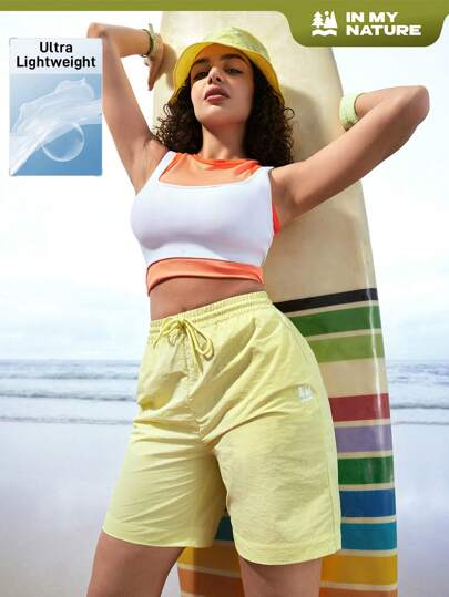 In My Nature Women's Outdoor Sports Ultra Short Shorts, Light-Weight And Breathable For Hiking, City Commutes