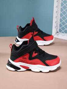 1 Pair Children's Basketball Shoes, Casual & Fashionable, Ankle Support, Lightweight & Durable, Back To School