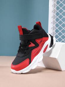 1 Pair Children's Basketball Shoes, Casual & Fashionable, Ankle Support, Lightweight & Durable, Back To School