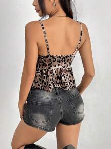 SHEIN Unity 女士性感豹纹吊带背心 - 彩色 - 查看 2