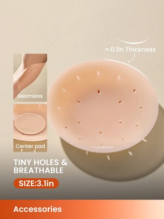 LUVLETTE Cubrepezones adhesivos transpirables y que no se notan - Con cubrepezones gratis - La mejor opción para liberar tus pechos en verano