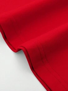 Manfinity EMRG 男士加大码休闲圆领短袖字母印花上衣