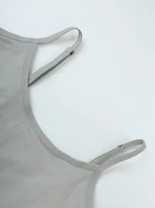 SHEIN Sports 女士长款吊带健身背心 - 彩色 - 查看 4