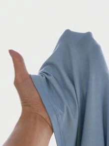 Manfinity BRENVOR Men 3pcs Solid Round Neck Plain Short Sleeve Tee, For Going Out, For Friends