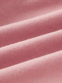 Cozy Pixies Baby Girl 2pcs Cartoon Graphic Zip Up Footed Jumpsuit - Apricot - View 12