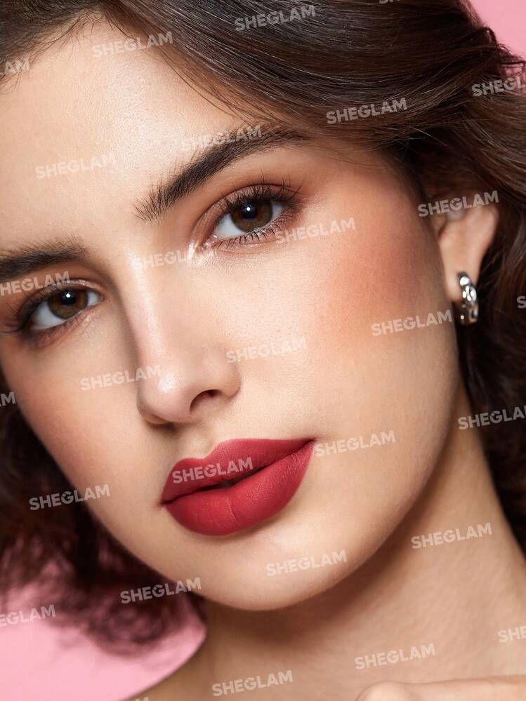 SHEGLAM שפתון מאט Allure-רטרו ורד 20 צבעים שפתון עמיד לאורך זמן שפתון פיגמנט גבוה קטיפה רך שפתון בלאק פריידי מסיבת חג המולד שפתון מותג טיפוח אישי איפור קוסמטיקה לנשים ולנערות מושלם לקיץ אביב אידיאלי ל-Y2K אופנה אלגנטית מתאים ליום הולדת יום האם מתנה מוכן צבע הכי טוב - Retro Rose - ראה 3